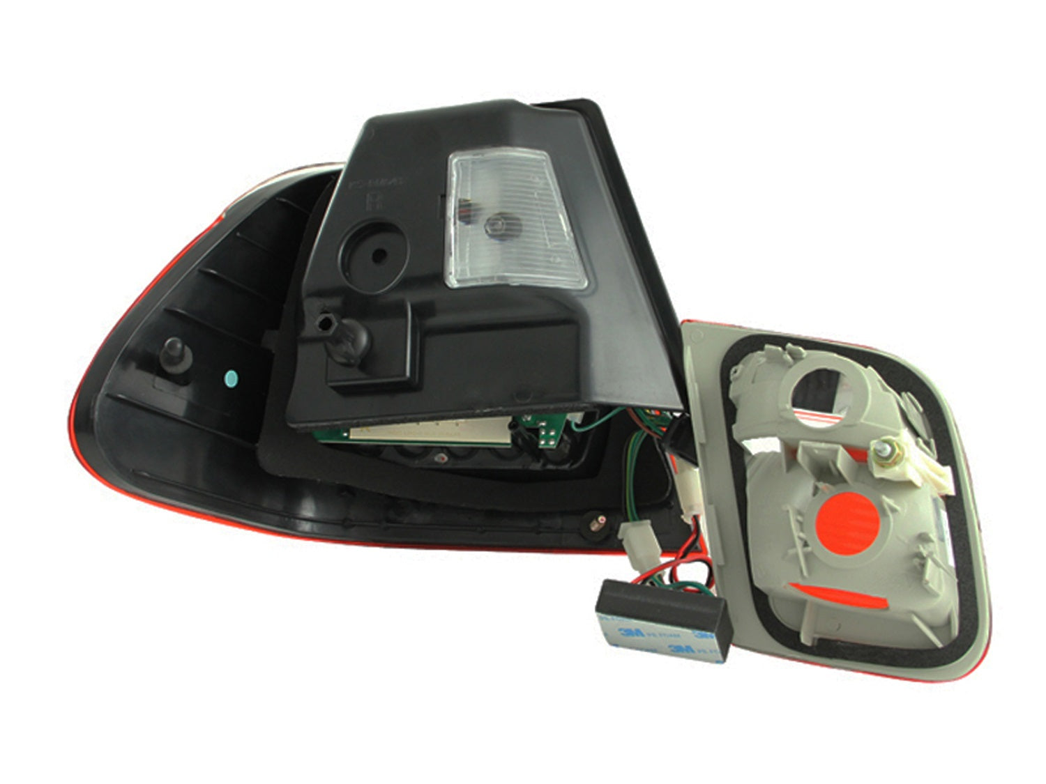 Anzo USA 321096 LED Tail Light Assembly Fits 02-05 325i 325xi 330i 330xi