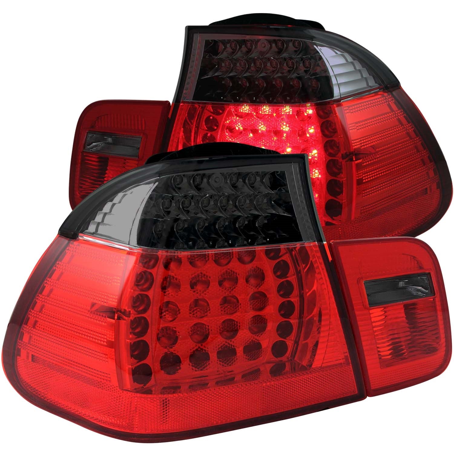 Anzo USA 321123 LED Tail Light Assembly Fits 02-05 325i 325xi 330i 330xi
