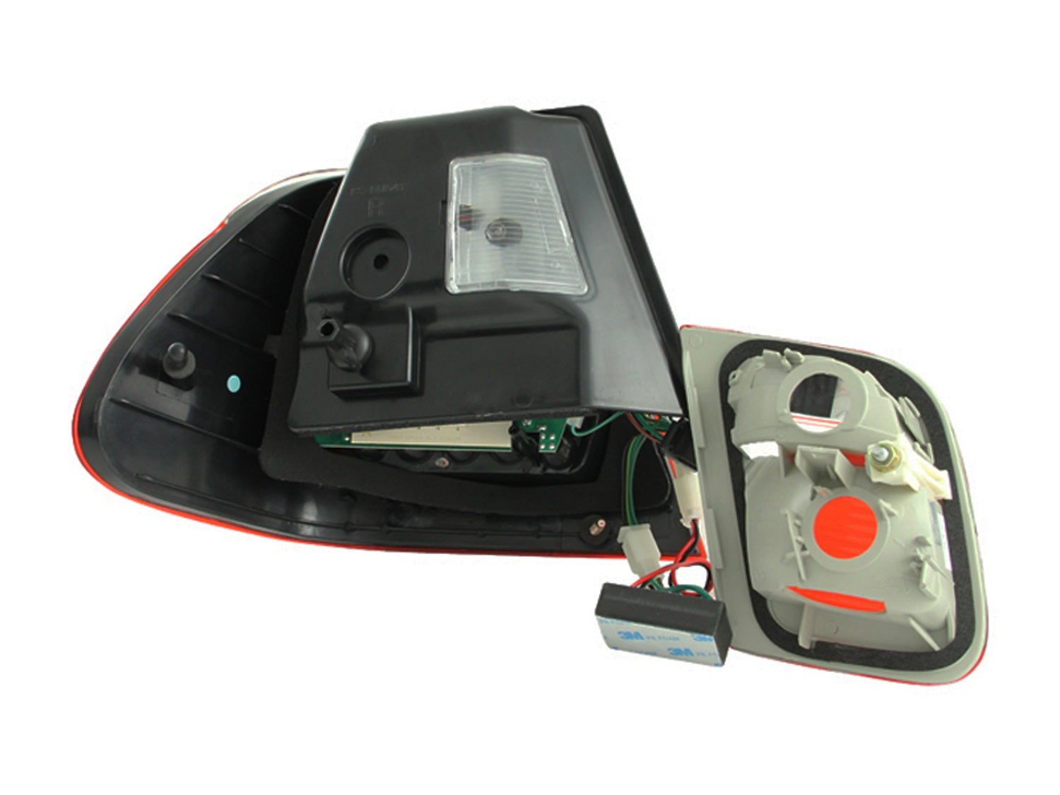 Anzo USA 321123 LED Tail Light Assembly Fits 02-05 325i 325xi 330i 330xi
