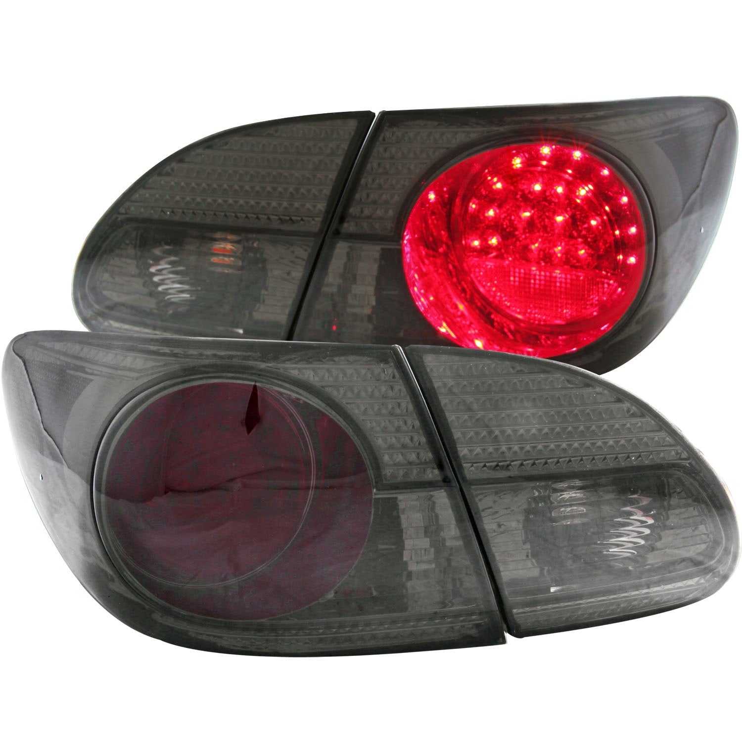 Anzo USA 321270 LED Tail Light Assembly Fits 03-08 Corolla