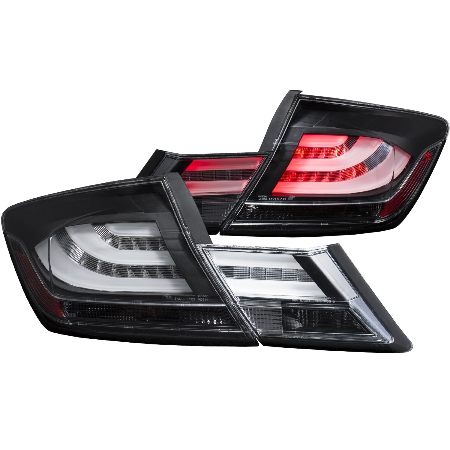 Anzo USA 321323 LED Tail Light Assembly Fits 13-15 Civic