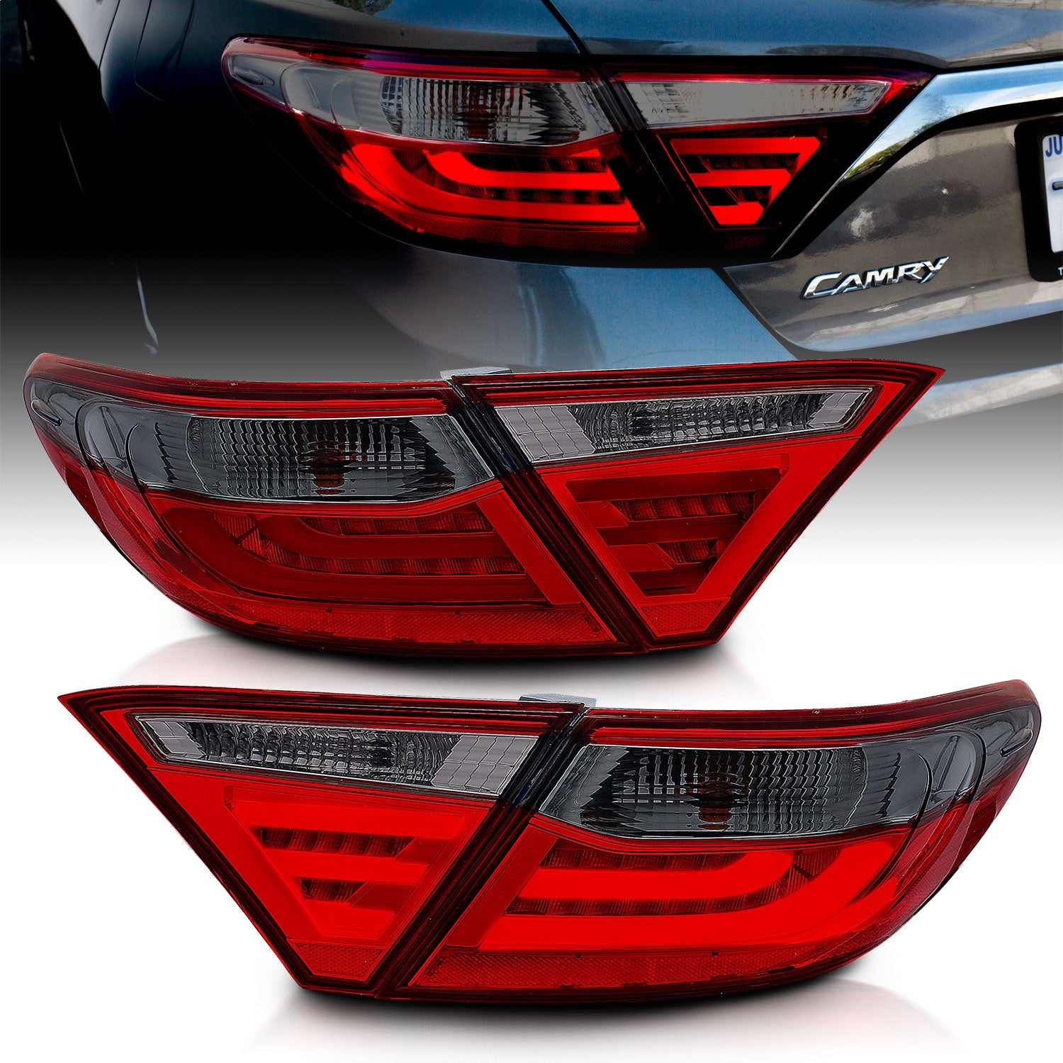 Anzo USA 321336 LED Tail Light Assembly Fits 15-17 Camry