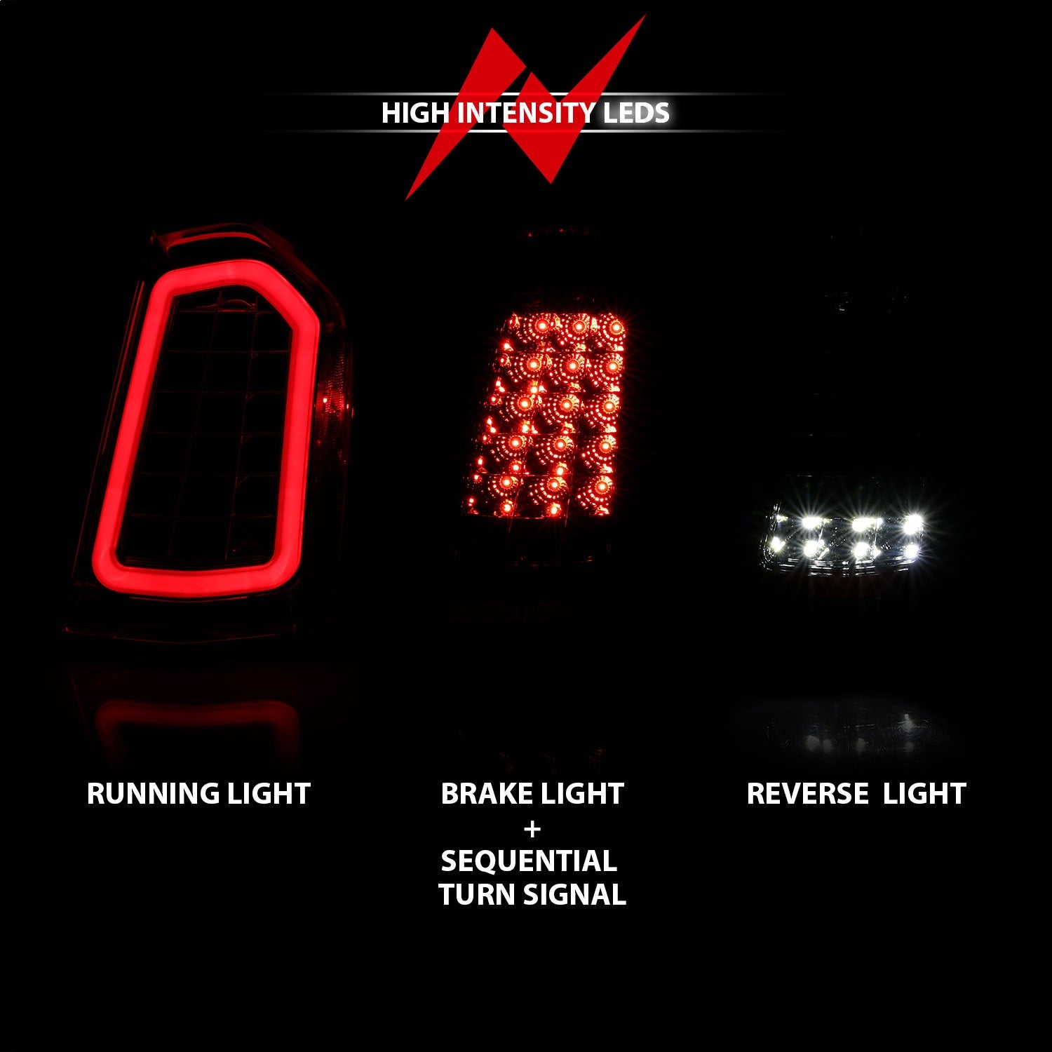 Anzo USA 321343 LED Tail Light Assembly Fits 11-14 300