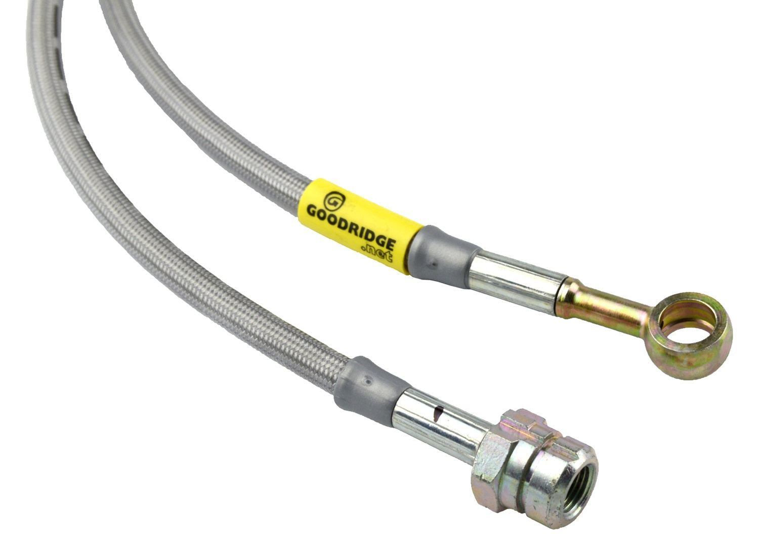 Goodridge USA 39079 G-STOP SS Braided Brake Line Kit Fits 05-11 Eos Golf Jetta