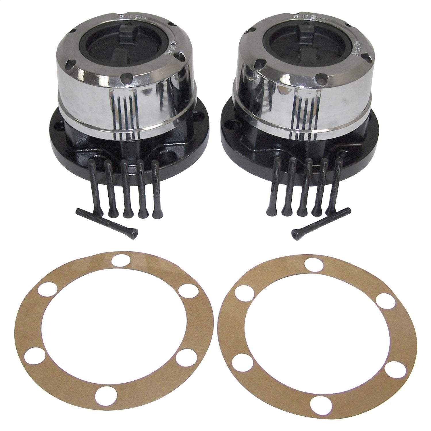 Crown Automotive 400502 Manual Locking Hub Set Fits 72-86 CJ5 CJ6 CJ7 Scrambler