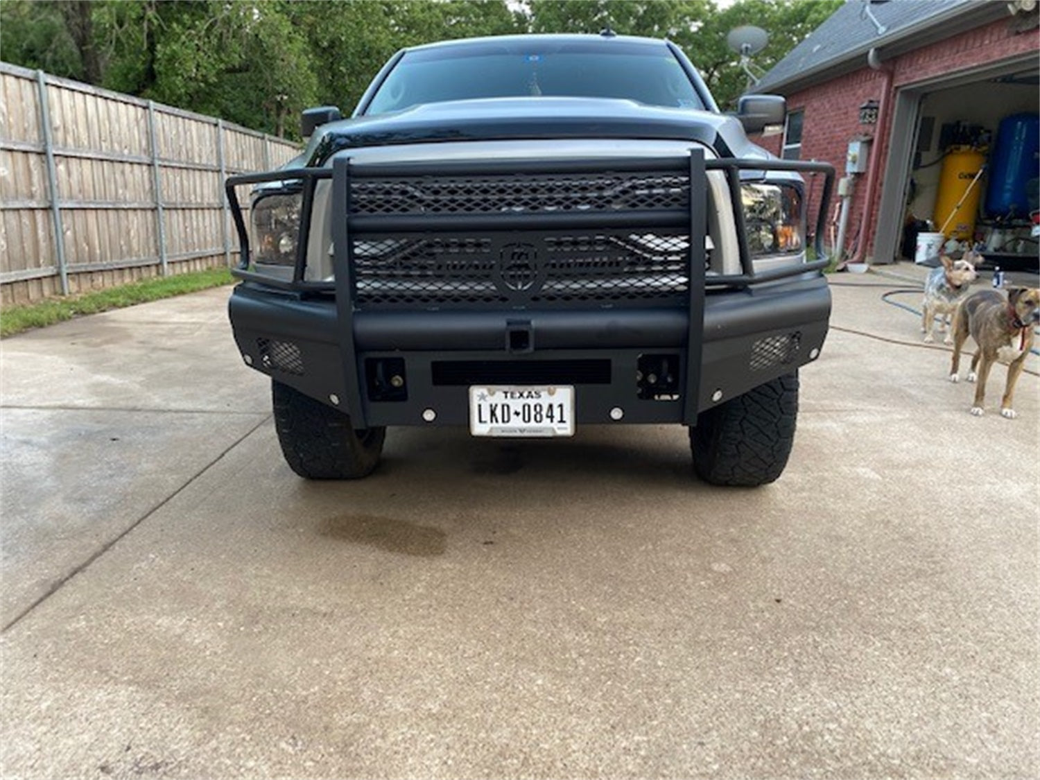 Road Armor 410VF26B Vaquero Non-Winch Front Bumper Fits 2500 3500 4500 5500