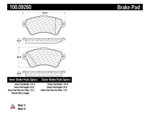 Centric Parts   100.09260