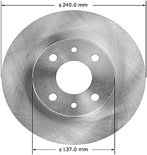 BENDIX PREMIUM DRUM AND ROTOR Disc Brake Rotor  PRT6121