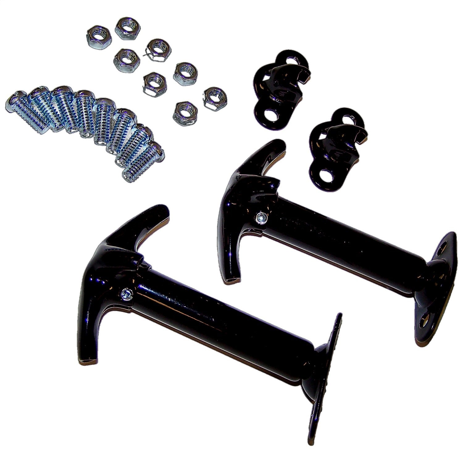 Crown Automotive 488601 Black Hood Catch Set