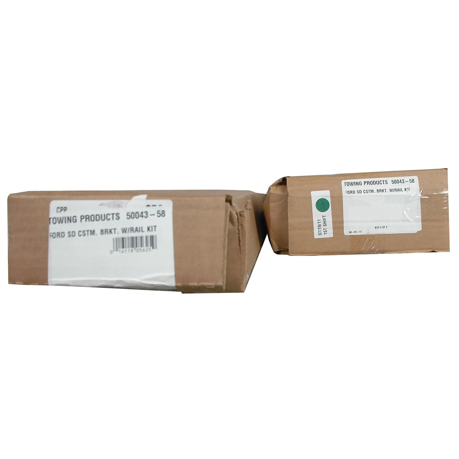 Reese 50043-58 Quick Install Fifth Wheel Mounting Brackets And Rails