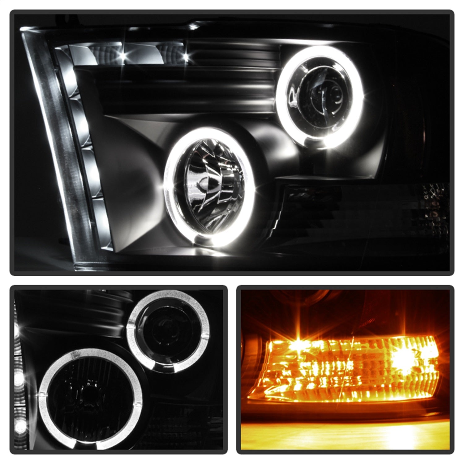 Spyder Auto 5010032 Halo LED Projector Headlights