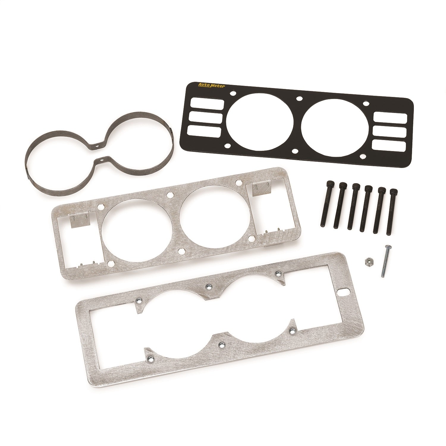 AutoMeter 50101 Mounting Solutions Dual Gauge Cage Fits 87-93 Mustang