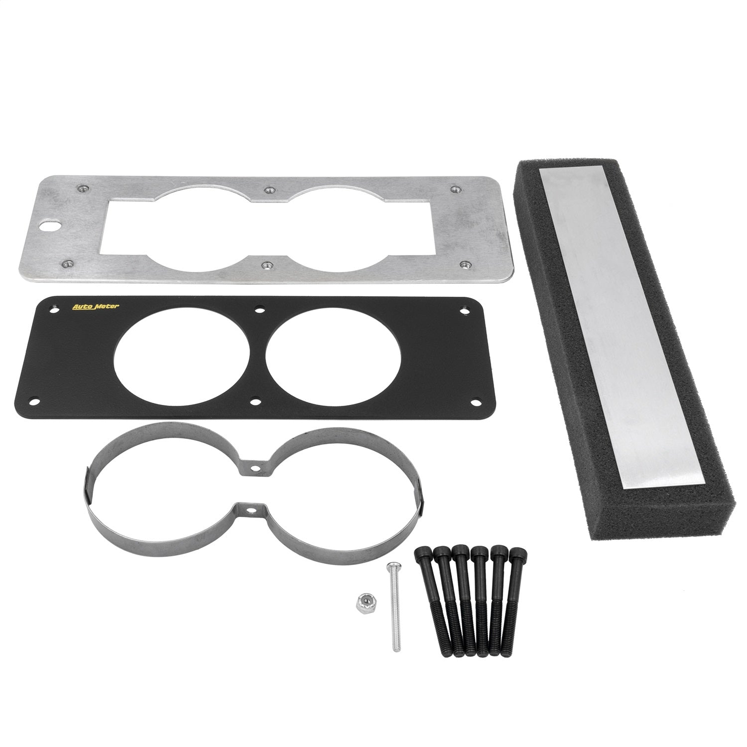 AutoMeter 50102 Mounting Solutions Dual Gauge Cage Fits 87-93 Mustang