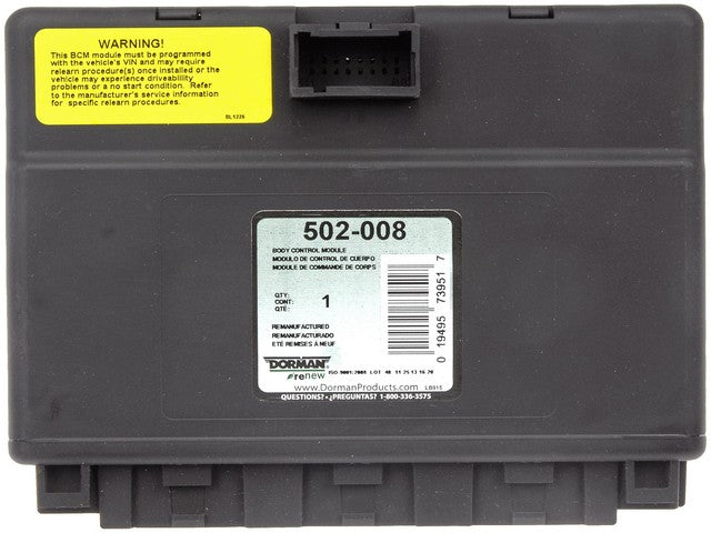 Dorman - OE Solutions Body Control Module  502-008