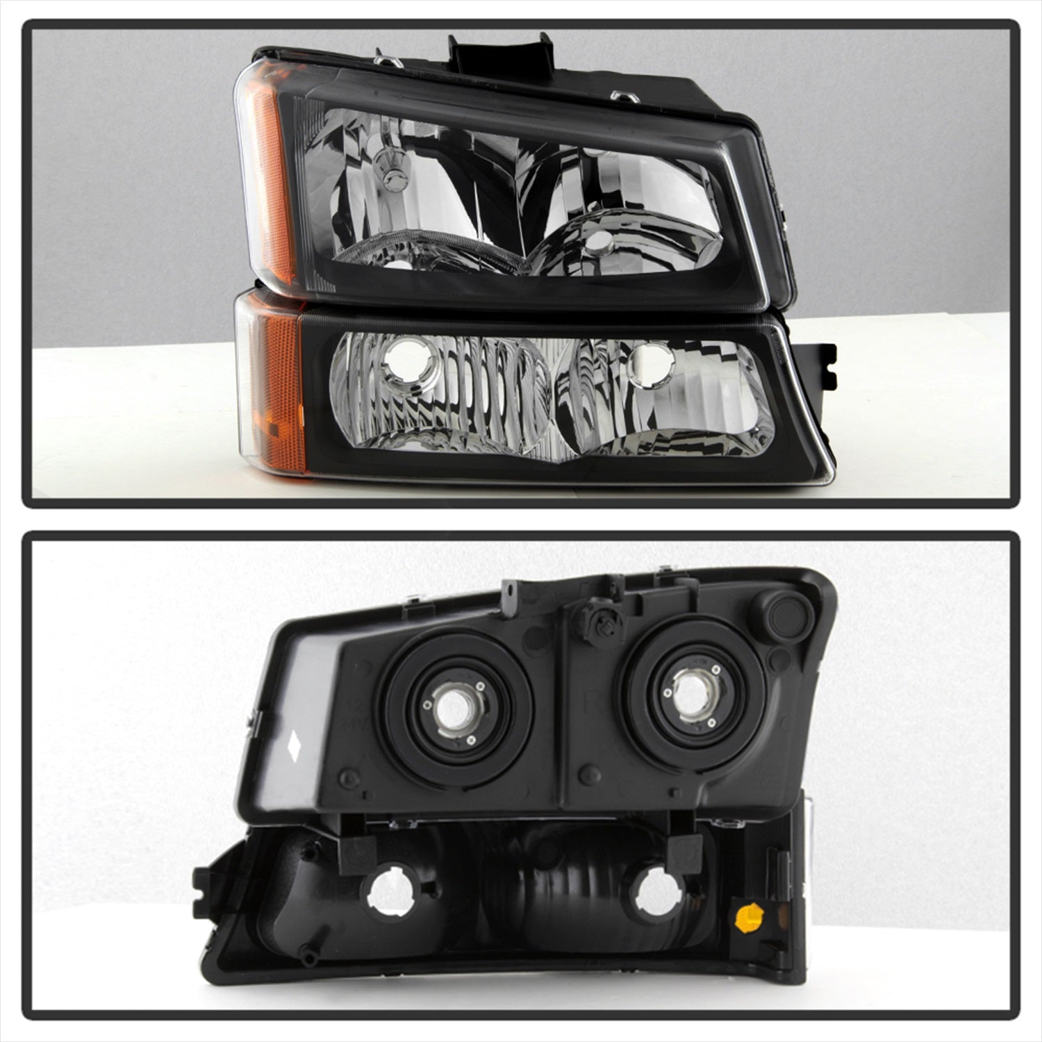 Spyder Auto 5069801 XTune Crystal Headlights/Bumper Lights