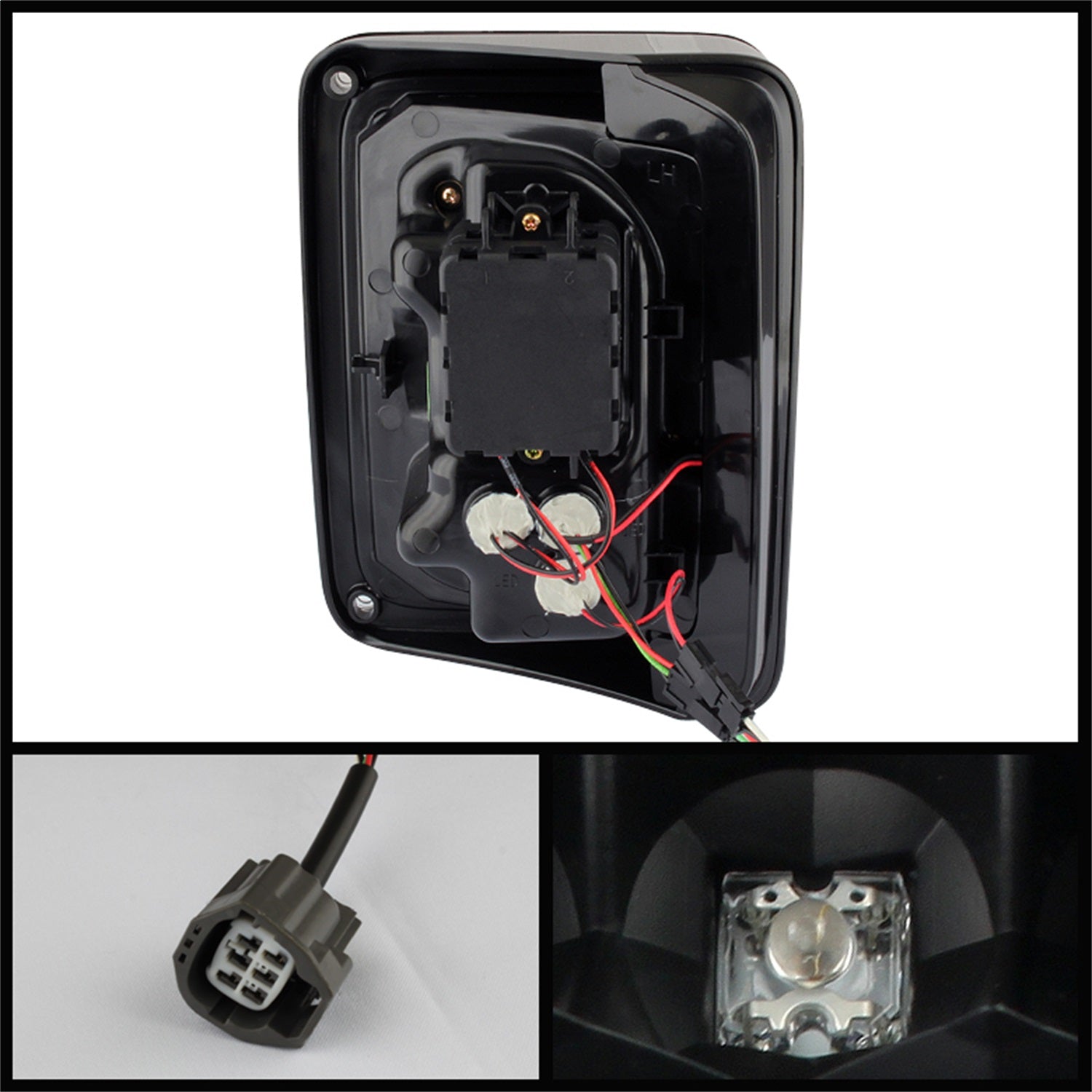 Spyder Auto 5070395 LED Tail Lights Fits 07-18 Wrangler (JK) Wrangler (JL)