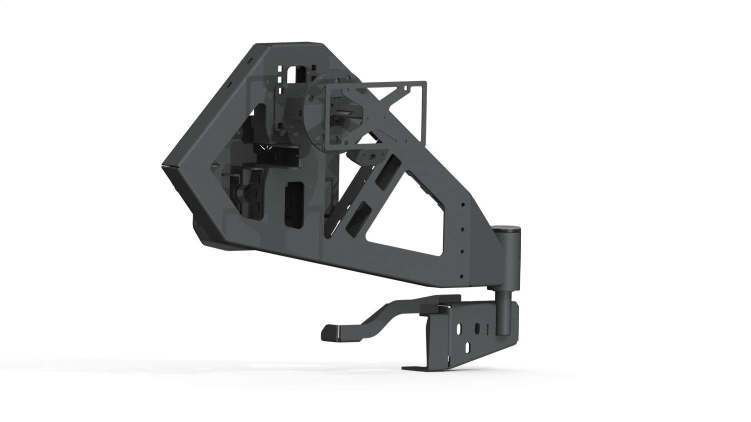 Road Armor 518RTC0B Stealth Tire Carrier Assembly Fits 18-23 Wrangler (JL)
