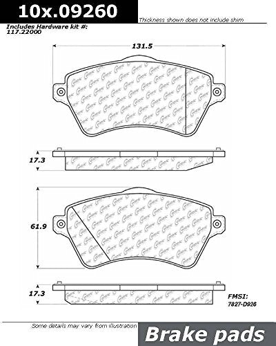 Centric Parts   100.09260