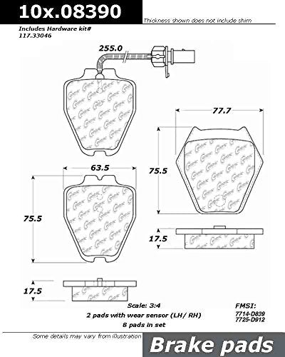 Centric Parts   100.08390