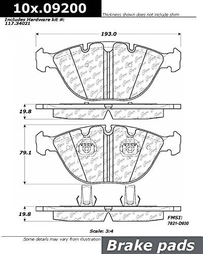 Centric Parts   100.09200