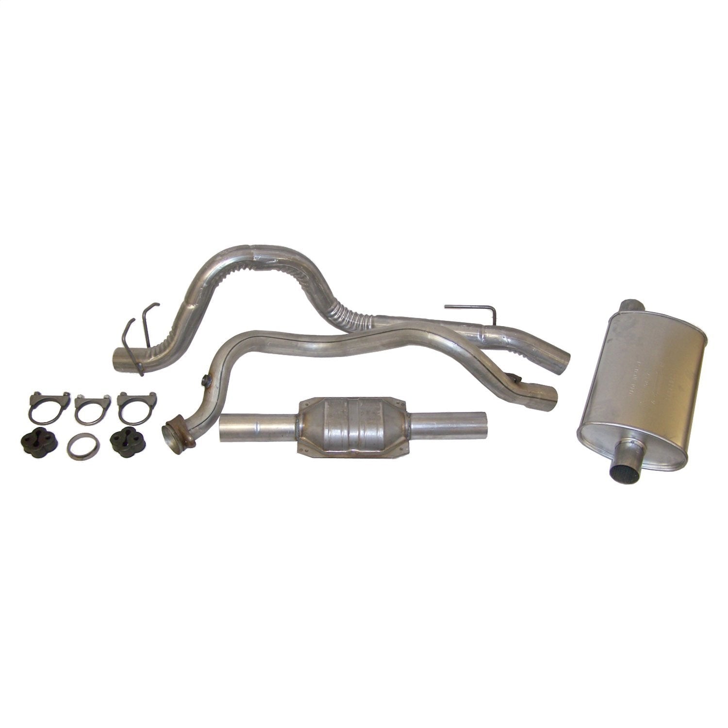 Crown Automotive 52018176K Exhaust Kit Fits 93-95 Wrangler (YJ)