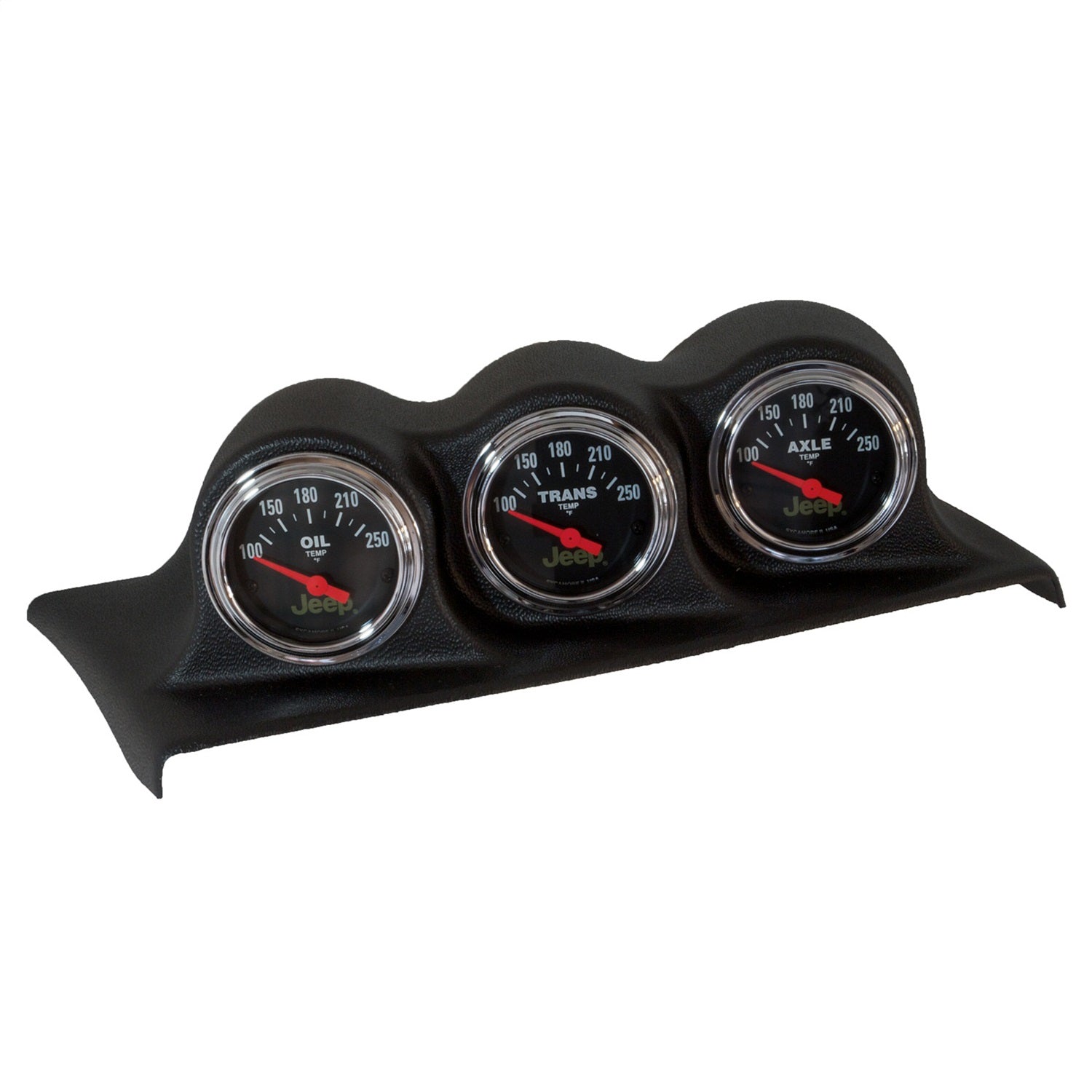 AutoMeter 5380 Mounting Solutions Triple Dash Pod Fits 07-10 Wrangler (JK)