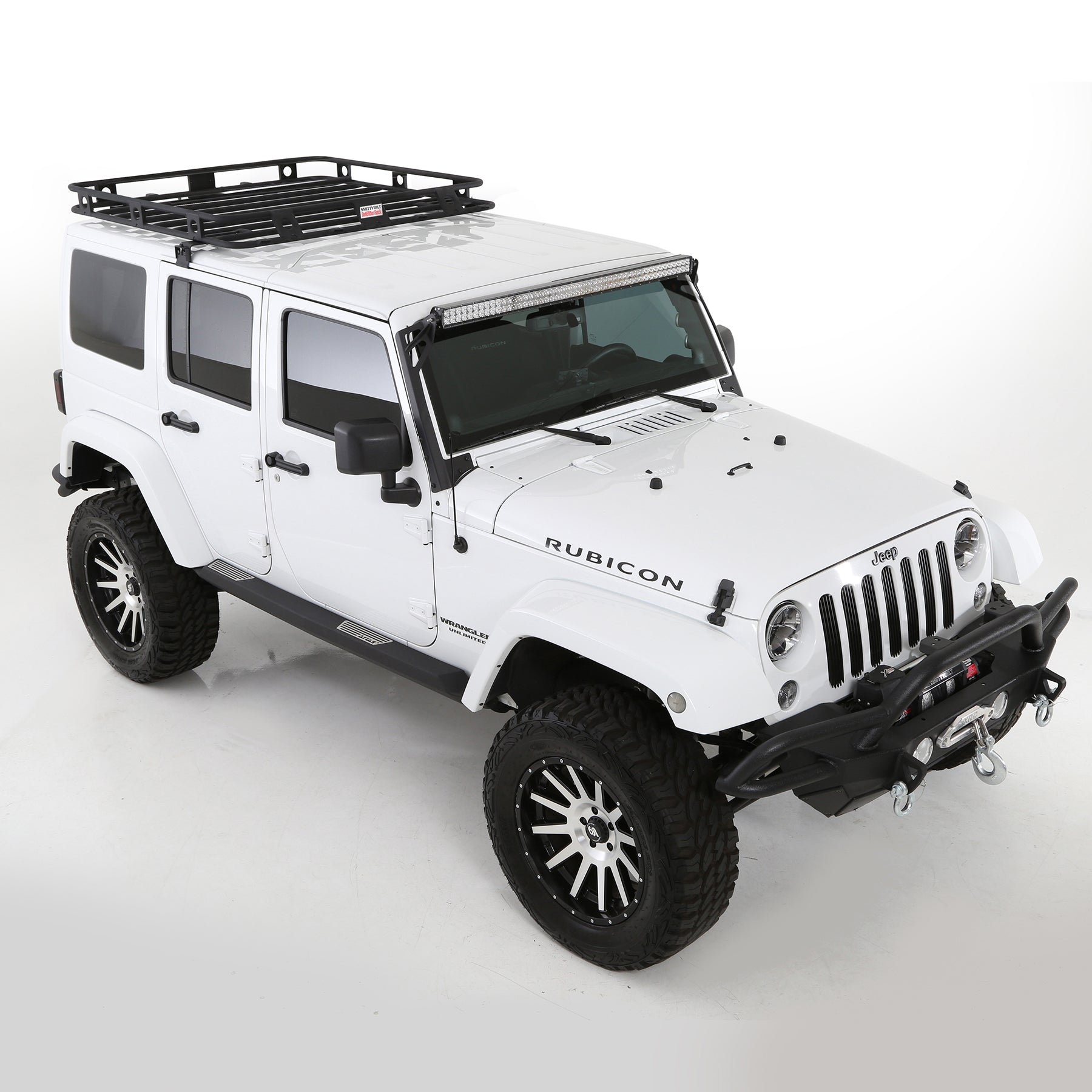 Smittybilt 45454 Defender Roof Rack Fits 07-18 Wrangler (JK) Wrangler (JL)