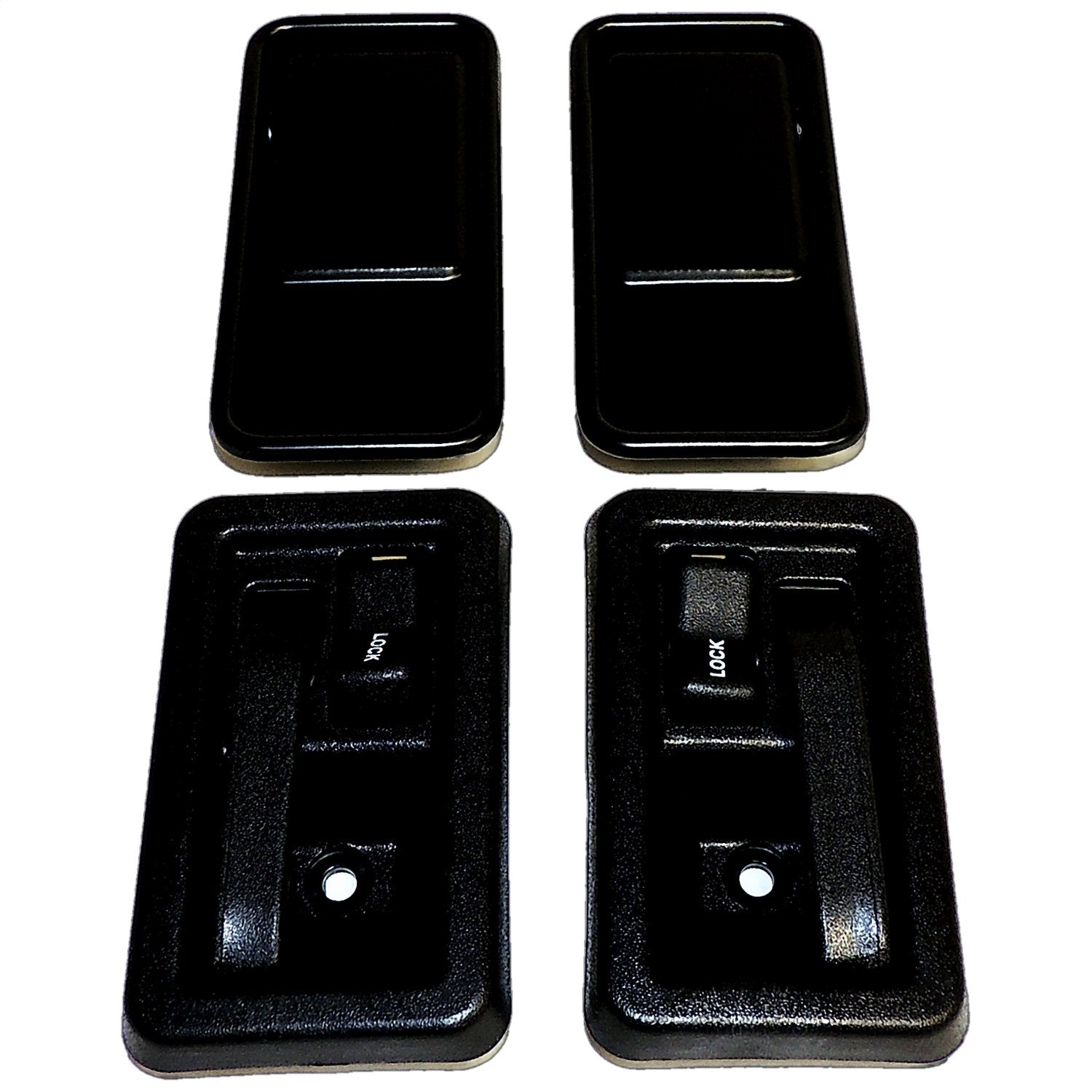 Crown Automotive 55176548MK Door Handle Kit Fits Wrangler (TJ) Wrangler (YJ)