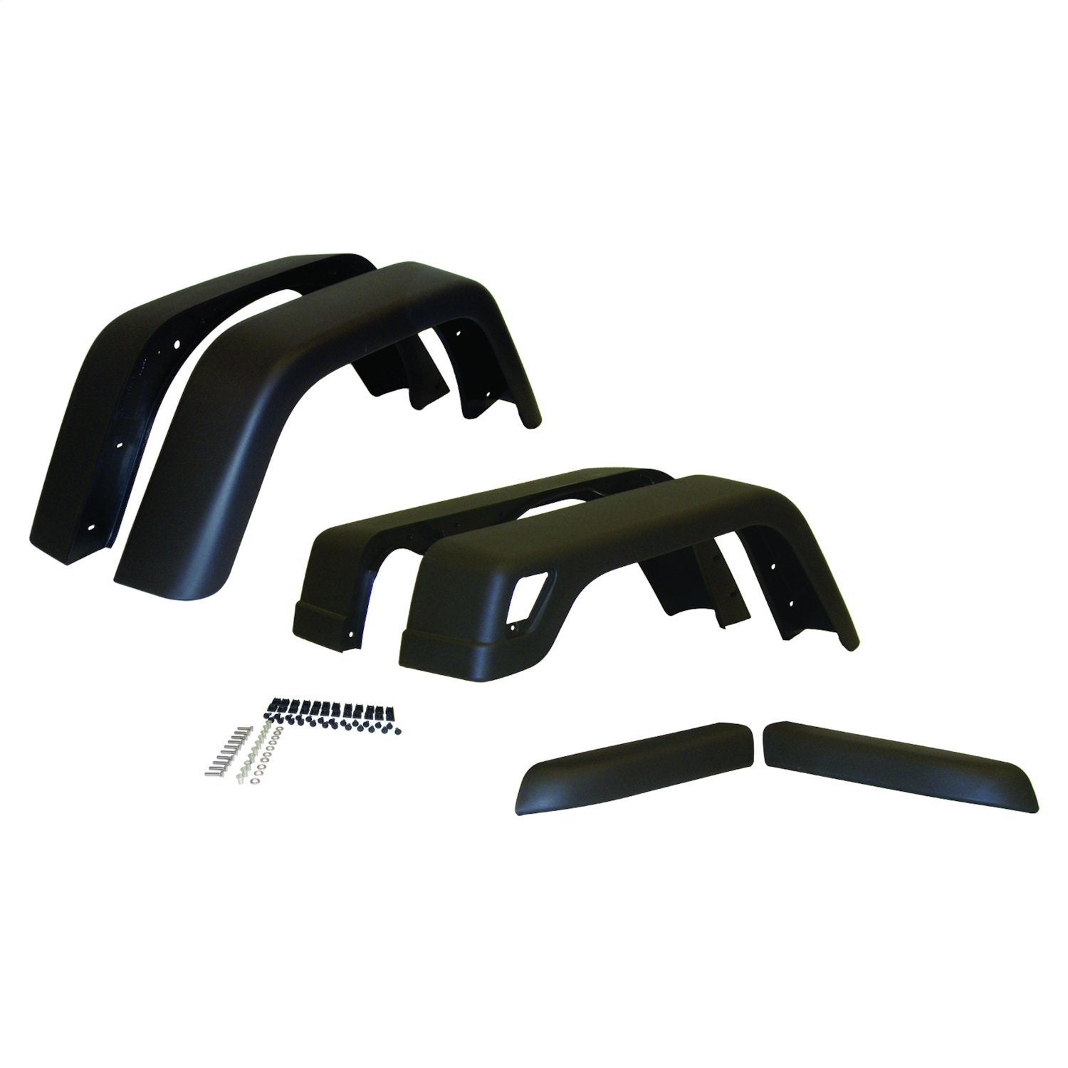 Crown Automotive 55254918K76 Fender Flare Kit Fits 97-06 Wrangler (TJ)