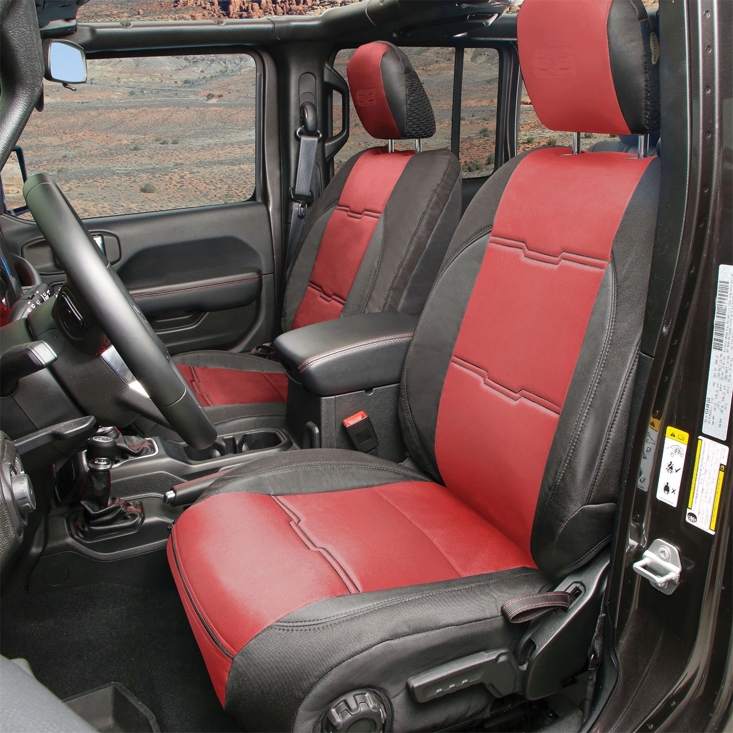 Smittybilt 577130 Neoprene Seat Cover Fits Wrangler Wrangler (JK) Wrangler (JL)