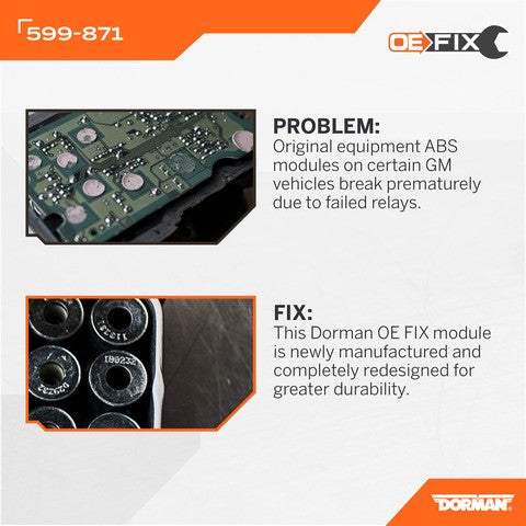 Dorman - OE Solutions ABS Control Module  599-871