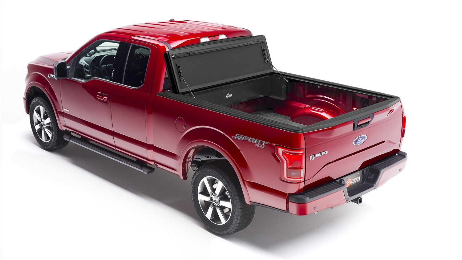 BAK Industries 92524 BAKBox 2 Tonneau Cover Fold Away Utility Box Fits TITAN XD