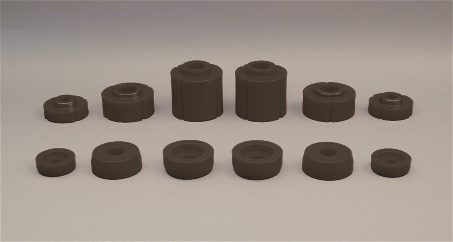 Prothane 6-108-BL Body And Cab Mount Bushing Kit Fits 80-96 F-150 F-250 F-350