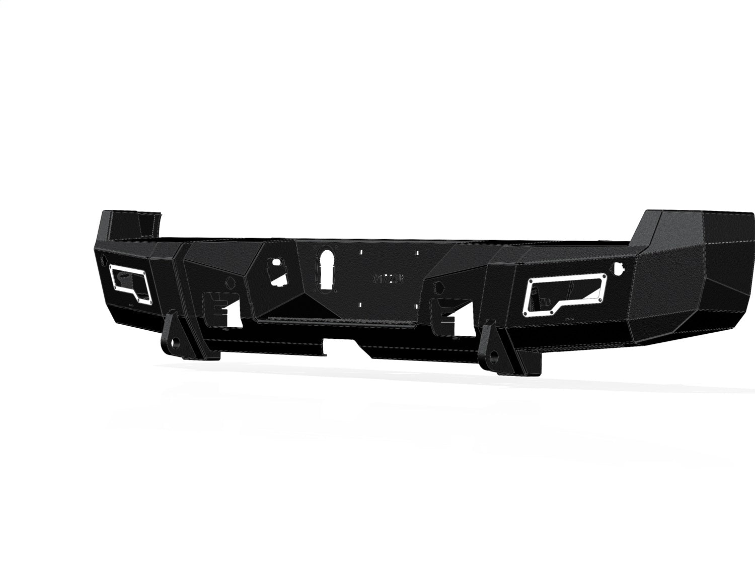 Road Armor 6172DR-B0-P2-MR-BH-B Identity Rear Bumper Shackle End Pods