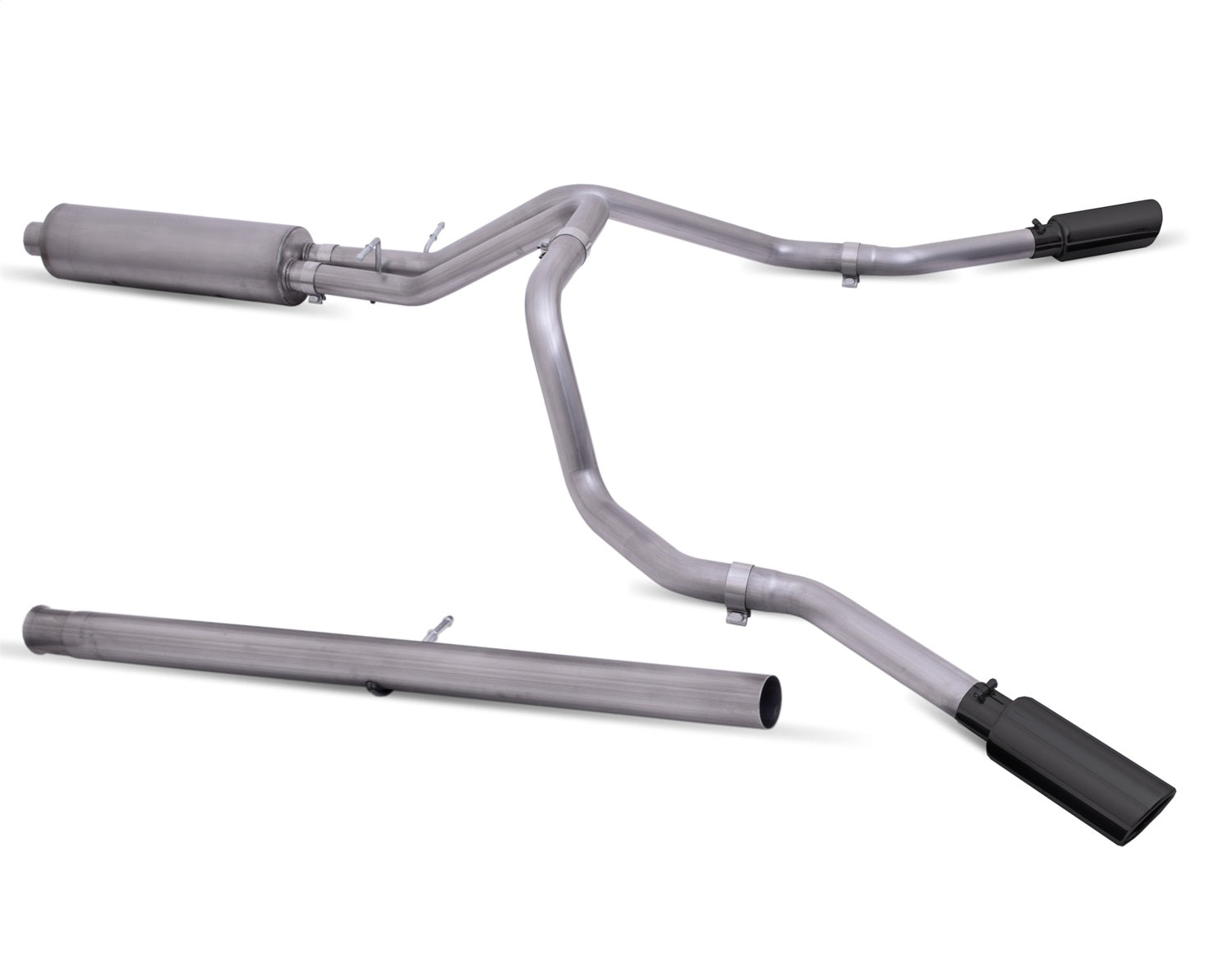 Gibson Performance 65712B Black Elite Cat-Back Dual Extreme Exhaust System