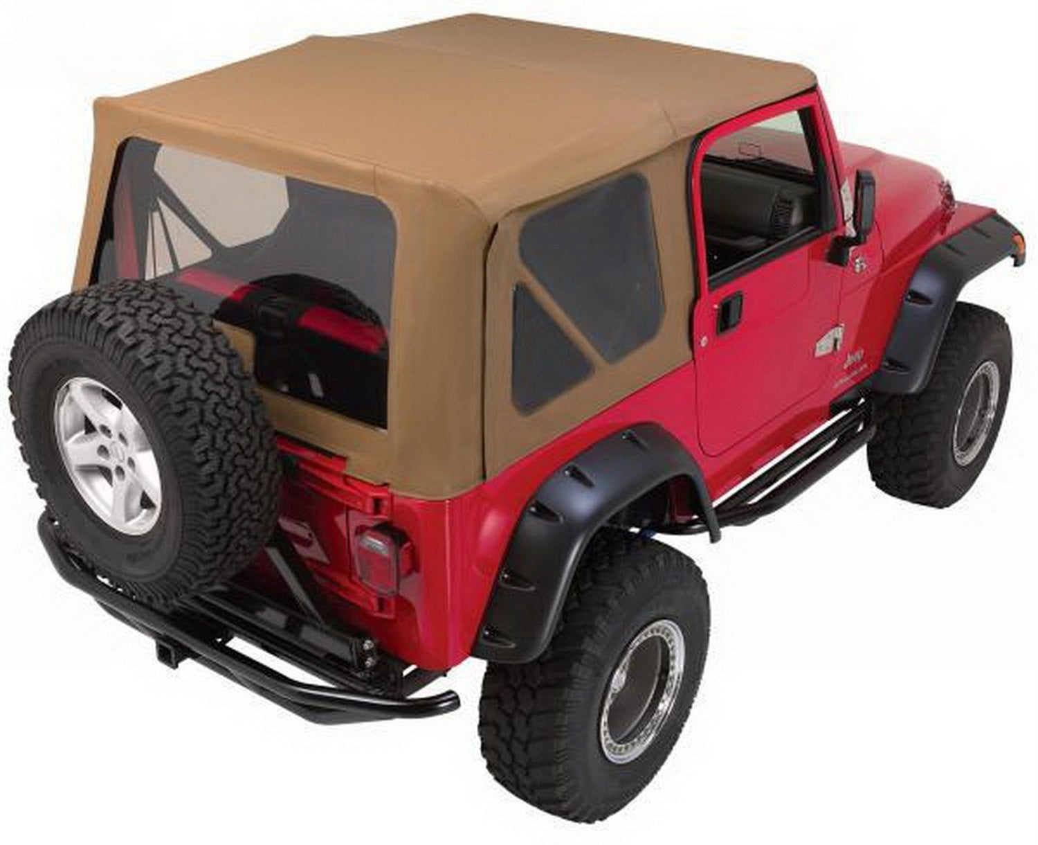 Rampage 68836 Complete Soft Top Kit Fits 97-06 Wrangler (TJ)