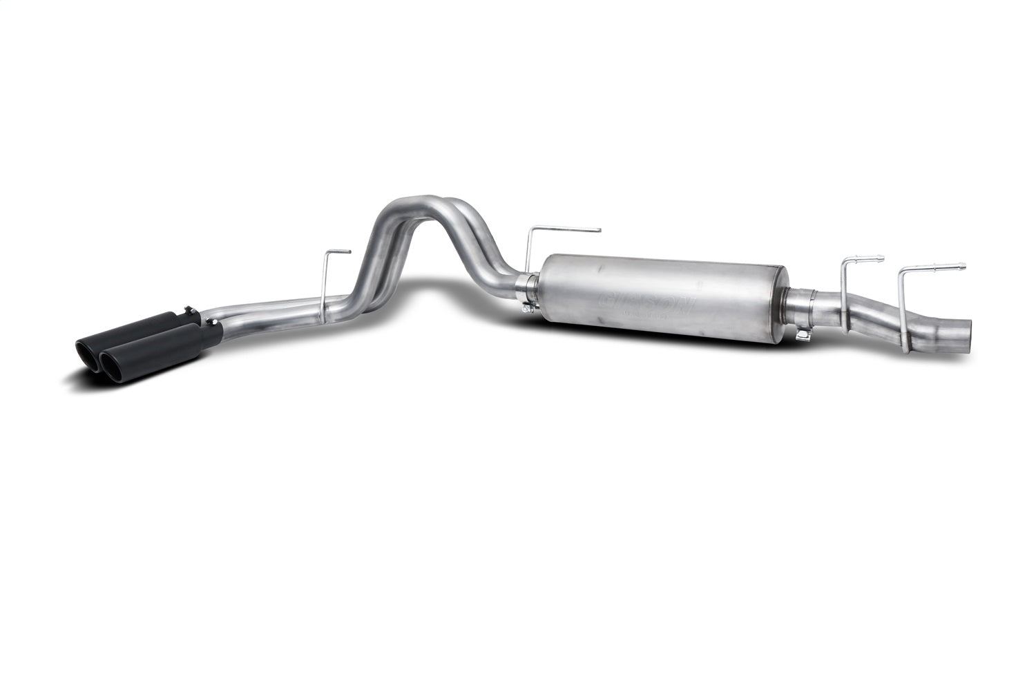 Gibson Performance 69224B Black Elite Cat-Back Dual Sport Exhaust System