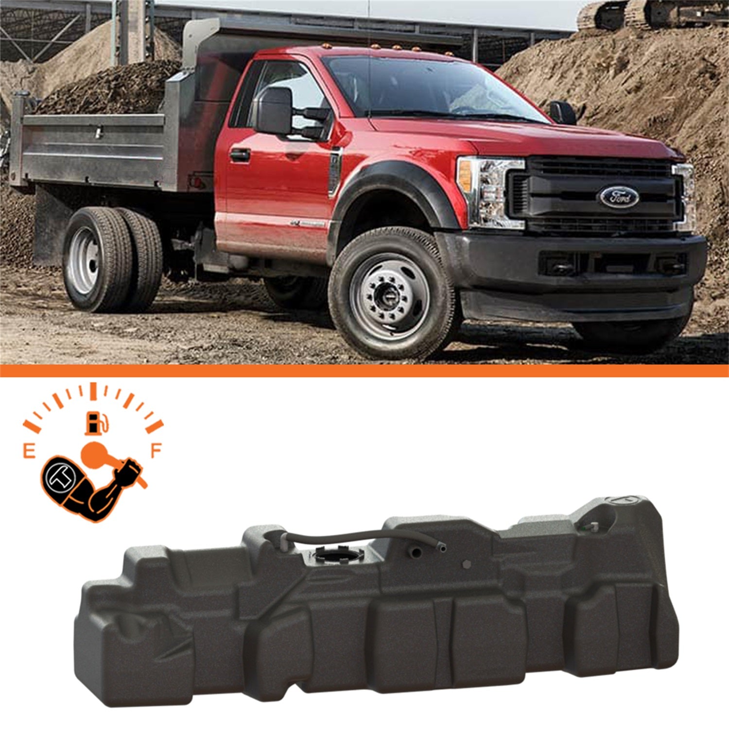 TITAN Fuel Tanks 7020417 Extra Large Midship Tank