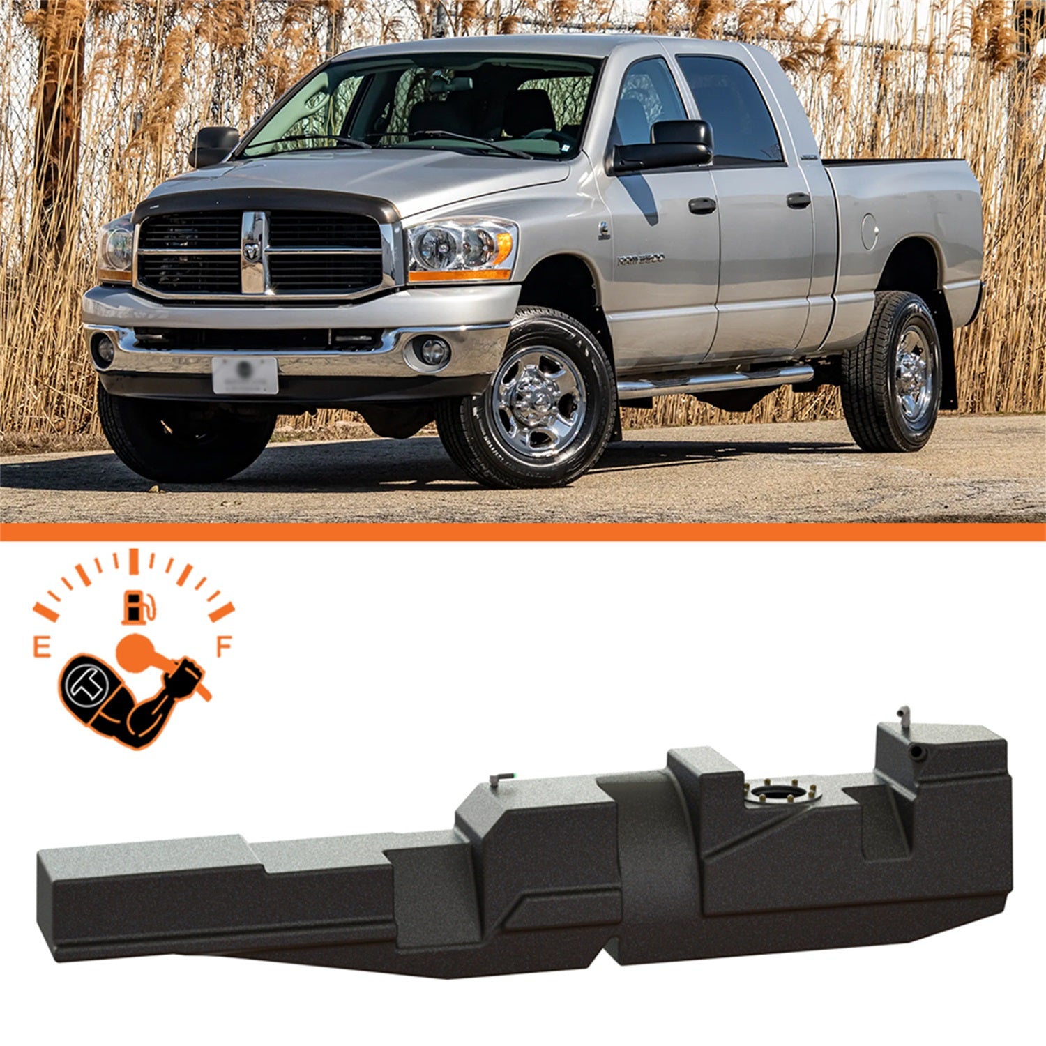 TITAN Fuel Tanks 7030206 Extra Large Midship Tank