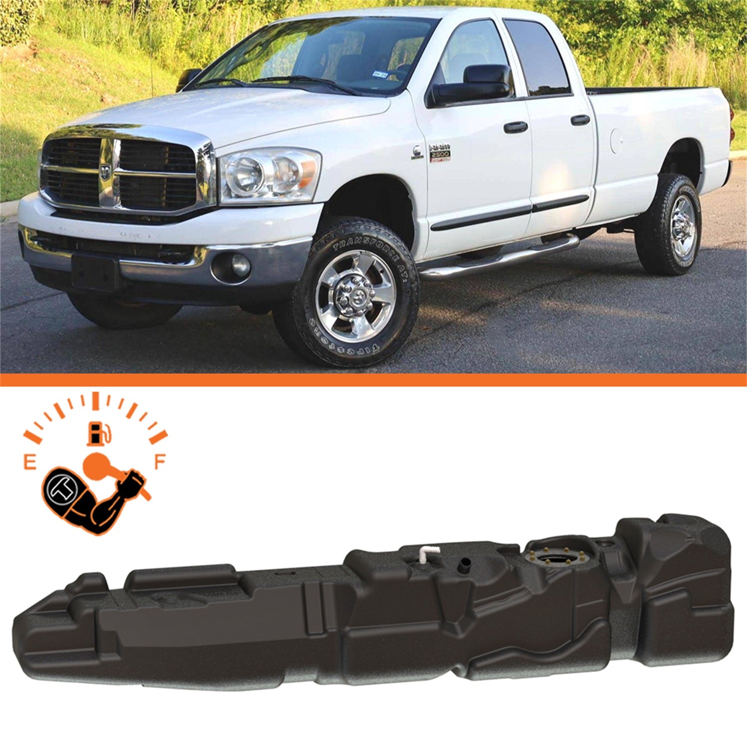 TITAN Fuel Tanks 7030303 Extra Large Midship Tank