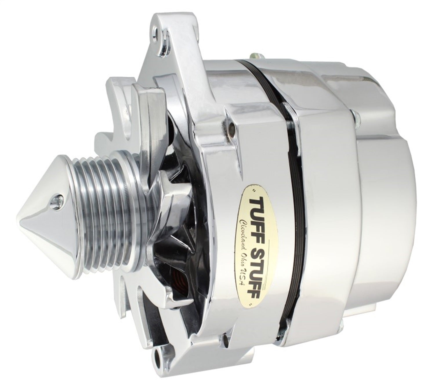 Tuff Stuff Performance 7140BBULL6G Silver Bullet Alternator