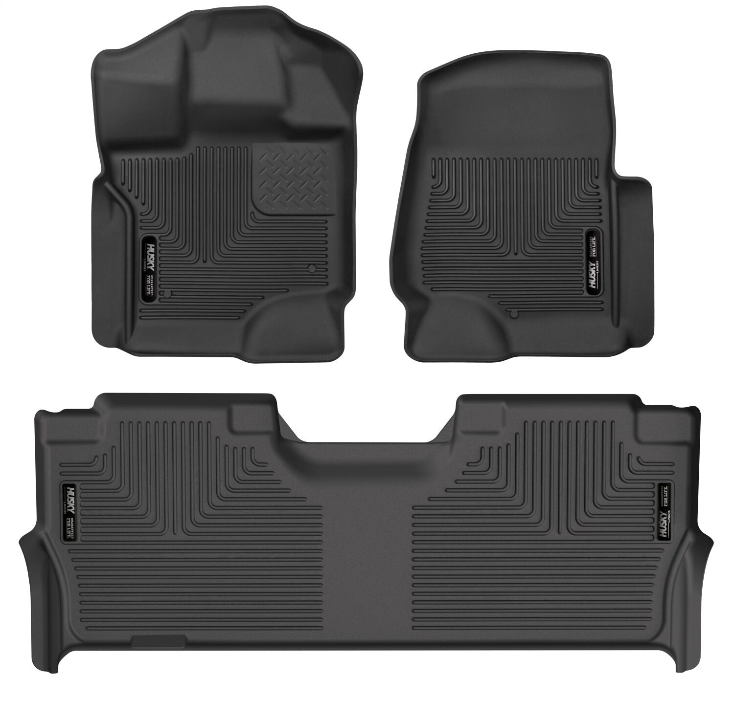Husky Liners 53468 X-act Contour Floor Liner Fits 21-25 F-150 F-150 Lightning