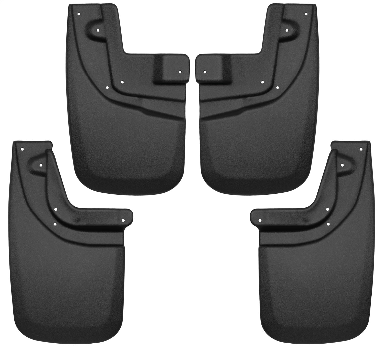 Husky Liners 56936 Custom Molded Mud Guard Set Fits 05-15 Tacoma