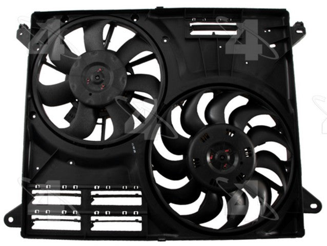 Four Seasons Dual Radiator and Condenser Fan Assembly  75955