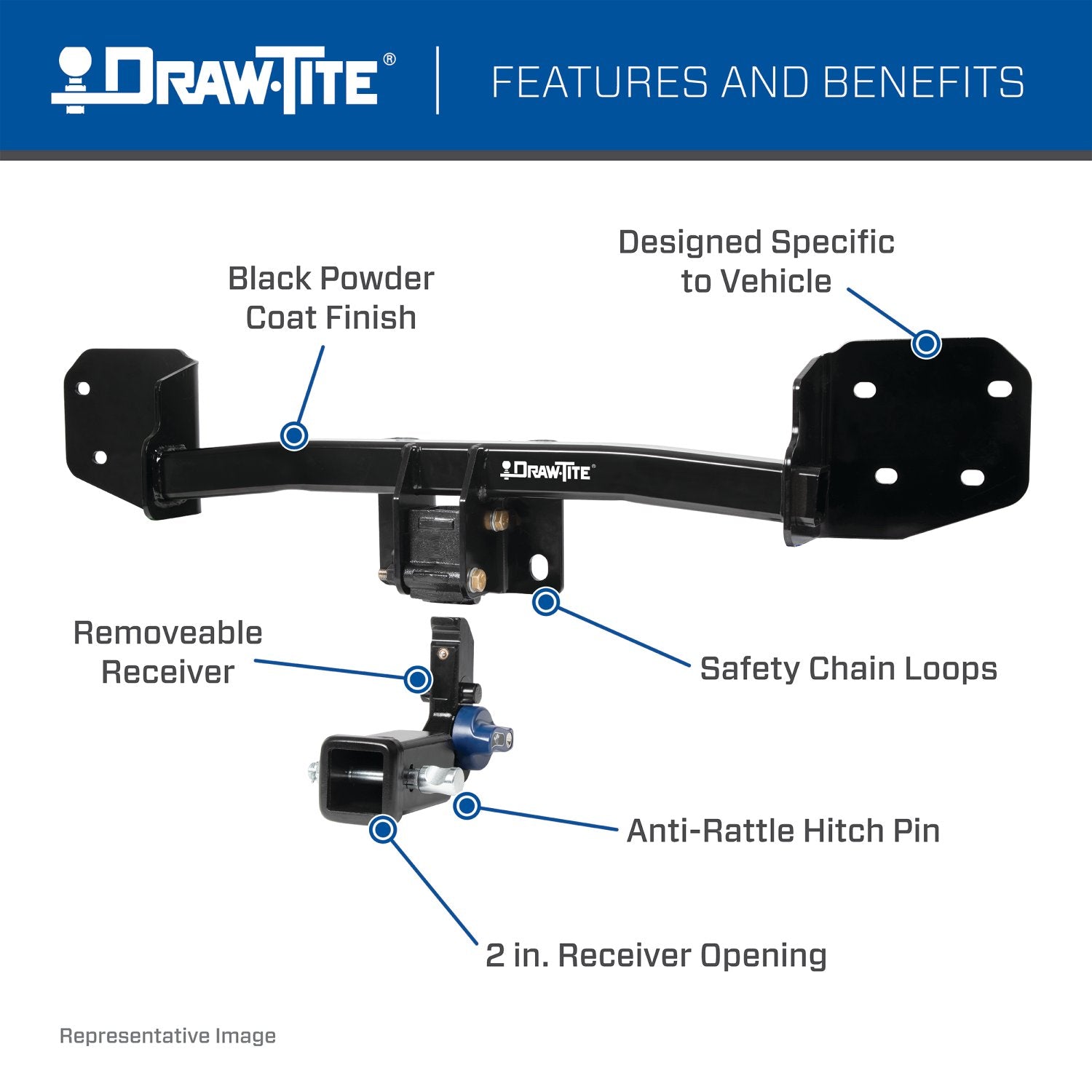 Draw-Tite Trailer Hitch  76913