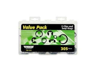 Dorman - Autograde E-Clip and Snap Ring Assortment  799-323