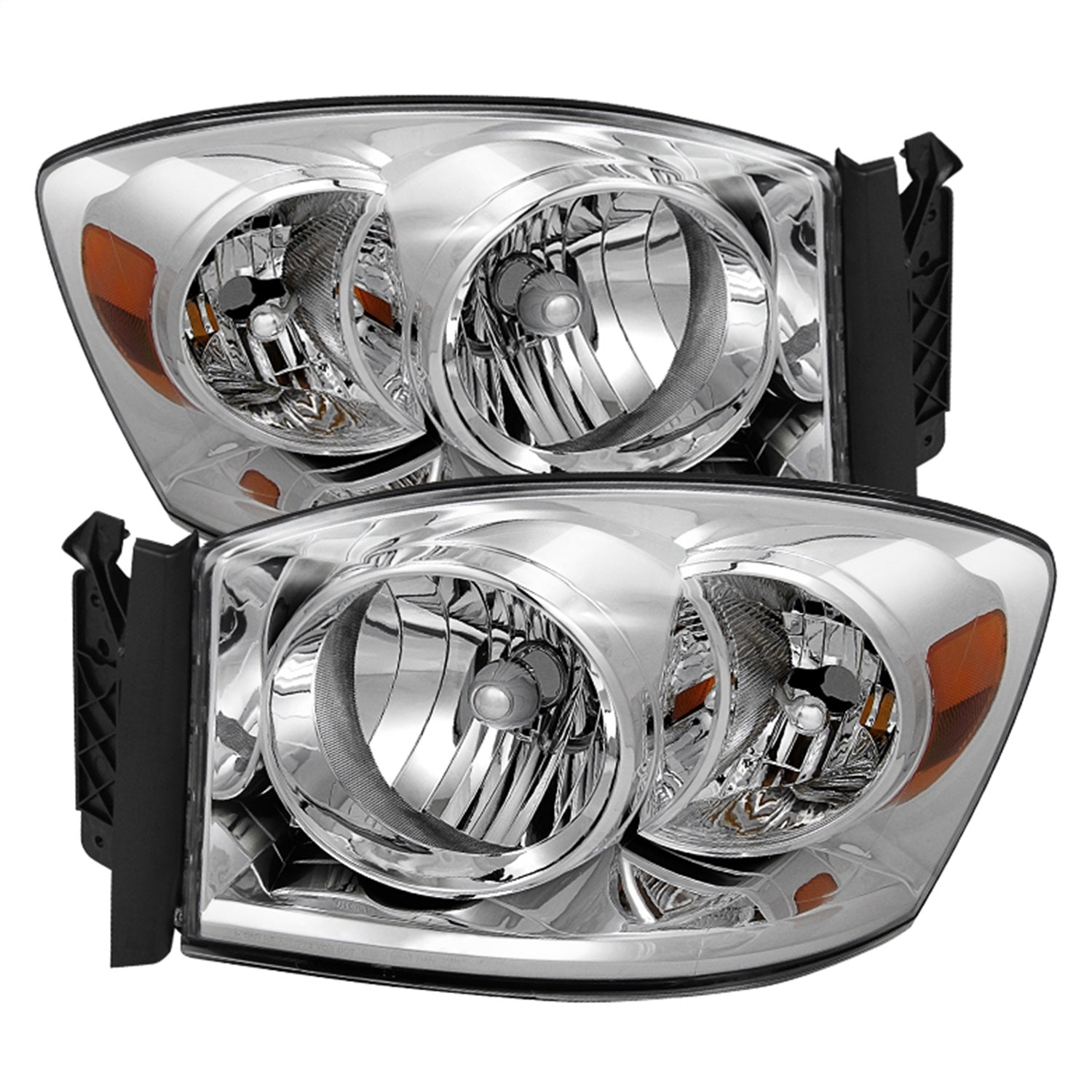 Spyder Auto 9022913 XTune Crystal Headlights Fits Ram 1500 Ram 2500 Ram 3500