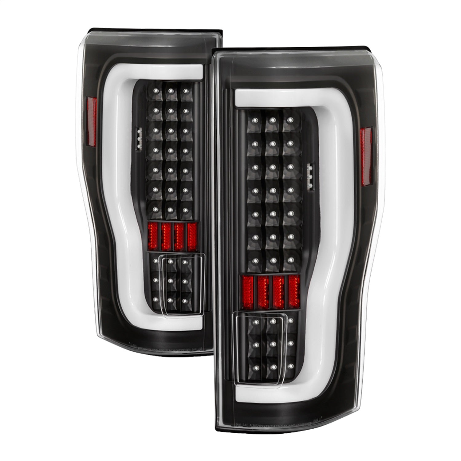 Spyder Auto 9041600 XTune LED Tail Lights Fits 17-18 F-250 Super Duty