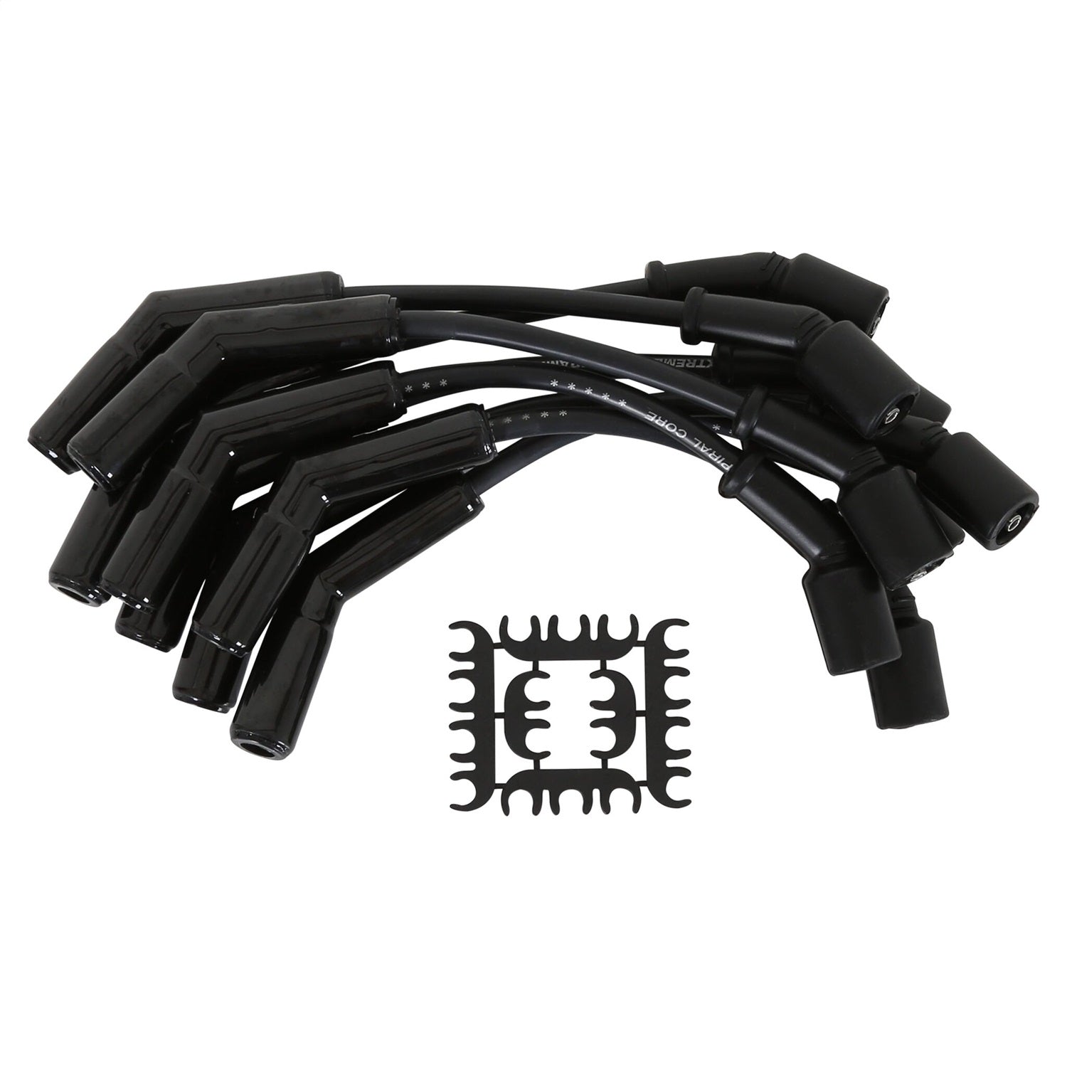 ACCEL 9070CK Extreme 9000 Black Ceramic Boot Spark Plug Wire Set