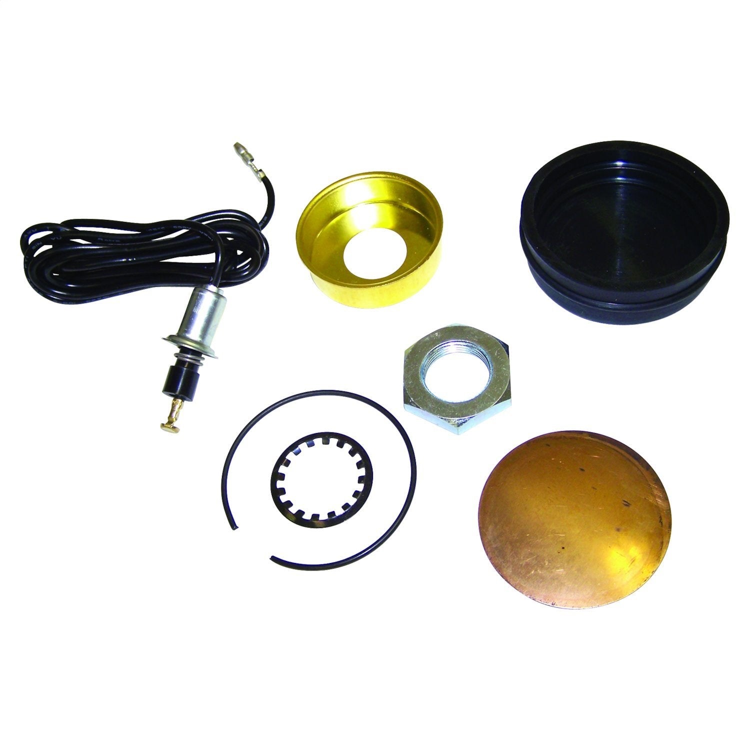 Crown Automotive 927416K Horn Button Kit Fits 64-75 CJ3 CJ5 CJ5A CJ6 CJ6A
